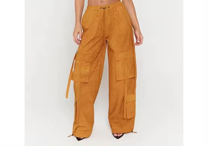 Pantalones Cargo para Mujer Ligeros a Precio Razonable, Gran Venta, Hechos a Medida con el Mejor Material, Pantalones Cargo de Moda con Logotipo Personalizado - Product Image 5