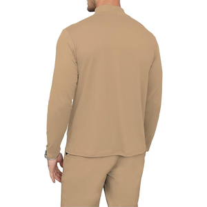 Eversoft Fleece Joggers Técnica bordada Absorbe la humedad Transpirable Temporada de otoño Ajuste relajado Pantalones de chándal cónicos Bolsillos - Product Image 5
