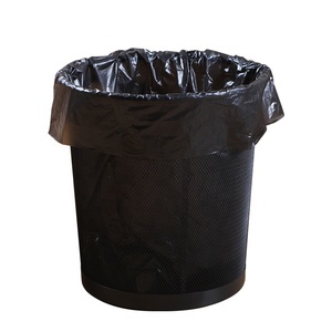 Bolsas de basura de boca plana grandes de plástico negro grueso resistente al por mayor - Product Image 6