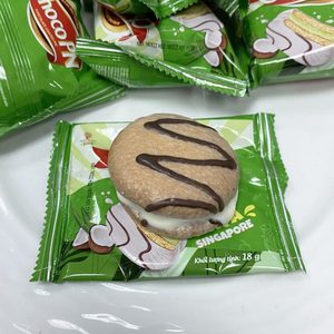 มาร์ชเมลโล่เคลือบช็อคโกแลตไข่นุ่มมีกลิ่นหอมของสิงคโปร์เคลือบโกโก้แสนอร่อยพร้อมถุง - Product Image 4