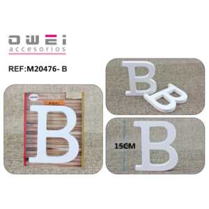 15cm Letra de madera 12u/c Categoría de producto - Product Image 1