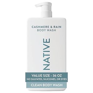Gel douche Native Body Wash contenant des ingrédients d'origine naturelle |   Pour femmes et hommes, sans sulfate, sans parabène et sans colorants, laisse la peau douce - Product Image 6