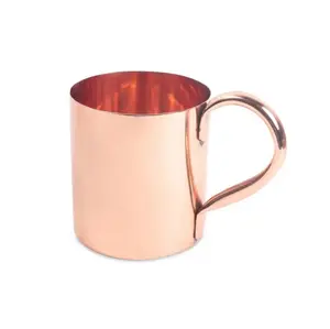 Venta caliente taza de mula de cobre Hogar y cocina y mesa Artículos para bebidas taza de cobre de Mula acabado pulido precio bajo para la venta - Product Image 1