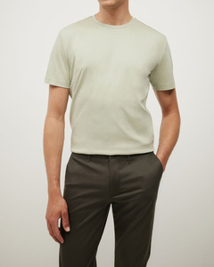 Logo personnalisé Vente en gros T-shirt vierge à manches courtes Chemises respirantes évacuant l'humidité pour hommes Sports Jogging Fitness Porter - Product Image 1