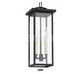 Lanterne papillon à base carrée et élégante de luxe pour la décoration de la maison - Product Image 5
