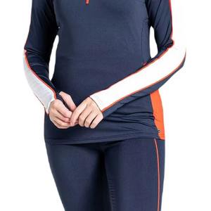 Hauts de sport de compression sur mesure de conception OEM produits de Offre Spéciale d'équitation pour femmes chemise équestre de spectacle à manches longues - Product Image 4