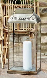 Handmade Christmas Table and <b>Floor</b> Decorations Brass Antique Metal <b>Candle</b> <b>Holder</b> Lanterns for Home & Events Decorations - Product Image 3