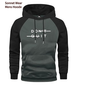 Sudaderas con capucha con estampado de logotipo personalizado para hombre - Product Image 4