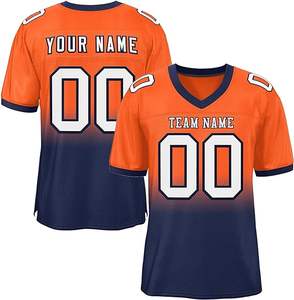 ระเหิดคุณภาพสูงโลโก้ที่กําหนดเองพิมพ์รักบี้สวมเครื่องแบบเสื้อฟุตบอลอเมริกัน - Product Image 1