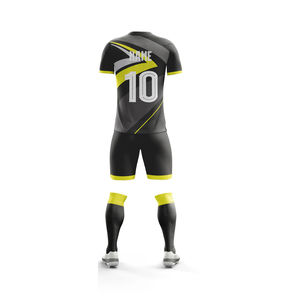 Tenue de football respirante conçue avec un tissu extensible léger offrant un confort doux, une grande durabilité et une mobilité flexible - Product Image 3