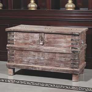 Caja de Almacenamiento Decorativa de Madera Vintage - Product Image 2