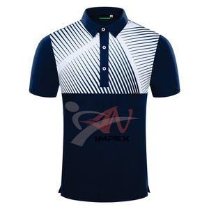 Polos de poliéster y algodón de alta calidad para hombre, polos con estampado personalizado, polos personalizados a granel promocionales para hombre - Product Image 4