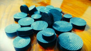 กระดุมทรงกลมทำจากฮอร์นสำหรับตกแต่งแบบเรียบง่ายกระดุมทรงกลมพร้อมก้านเลื่อม - Product Image 4