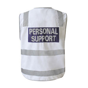 Venta al por mayor ligero Hi Vis chaleco de seguridad logotipo personalizado poliéster ropa de trabajo con características excepcionales - Product Image 2