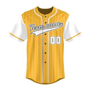 Ropa deportiva con nombre de equipo personalizado y número, camiseta de béisbol, ropa deportiva, camisetas de béisbol de alta calidad - Product Image 2