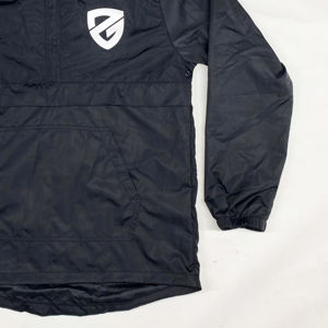 Veste coupe-vent d'hiver pour homme en toile imperméable de haute qualité, imprimée sur le devant, fabriquée au Pakistan, faible MOQ, vente chaude - Product Image 5