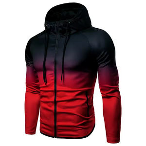 Sudadera Corta Personalizada para Hombre, de Algodón 100%, con Cierre y Estampado Invernal - Product Image 5