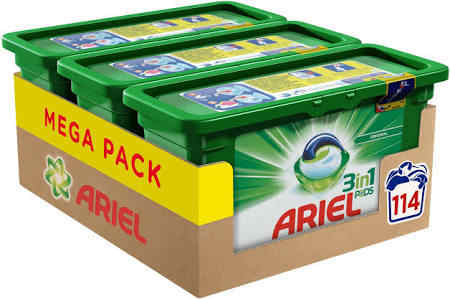 BUY CHEAP Ariel 3 in 1 Pods Regular Detergent / Powerful Ariel Pod Laundry Capsule