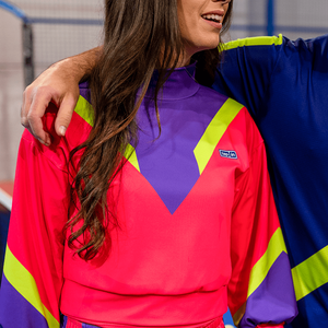 Tennis personnalisé sweat à col roulé pour femmes de haute qualité fabriqué en Italie conception personnalisée votre Logo impression par sublimation polyester rapide - Product Image 2