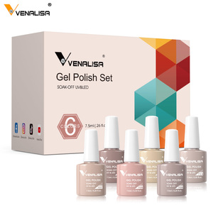 Venalisa Nouvelle Trousse Complète de Vernis Semi-Permanent Gel 6 Pièces/<span class=keywords><strong>Kit</strong></span> Manucure <span class=keywords><strong>Kit</strong></span> Cadeau Personnalisable OEM pour Votre Marque - Product Image 3
