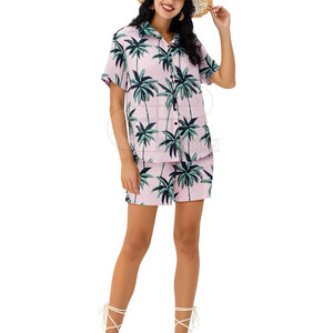 Colección de conjuntos elegantes para vacaciones familiares, ropa a juego diseñada para la comodidad en viajes, vacaciones de verano y actividades en resorts. - Product Image 4