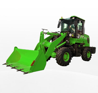 Chargeuse sur pneus compacte IMETEC série MDC 1,2-3 tonnes 4x4 diesel, chargeuse frontale pour travaux de construction et agricoles, moteur Yunnei haute performance