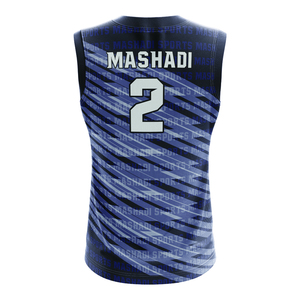 Ensembles d'uniformes de basket-ball pour hommes Derniers modèles imprimés Vêtements de sport d'été en plein air Uniformes de basket-ball sublimés à prix de gros - Product Image 3