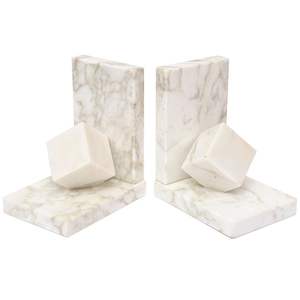 Private Labelling Home Marble Bookends Enhance Living Spaces With Elegant Stone Accessories - Product Image 4