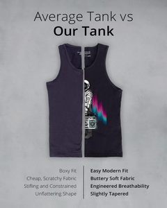 Impression personnalisée Hommes Décontracté Graphique Débardeurs Sans Manches Tricoté Muscle Chemises Respirant Plage Patriotique Vêtements - Product Image 4