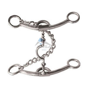 Choix des professionnels Derby Bit 6.75 "Twist Low Port Horse Riding Training Bit Prix de gros Fournisseur en vrac - Product Image 3