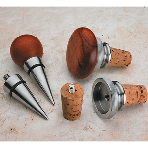 Royal Metal Wine Preservation <b>Stoppers</b> Reusable Eco-Friendly High Quality <b>Bottle</b> Closures for Enhanced Wine Storage - Product Image 2