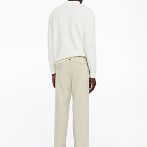 ชุดวอร์มสำหรับผู้ชายผ้าคอตตอนมีฮู้ดและกางเกงขายาวออกแบบได้ตามต้องการ - Product Image 4