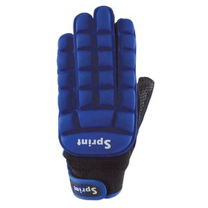 Gants de hockey sur gazon personnalisés avec logo, doigts entiers, fermeture auto-agrippante, unisexe, fabriqués au Pakistan, équipement sportif en promotion - Product Image 3