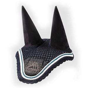 Bonnet anti-mouches pour cheval en coton/maille/polyester, fait main, de haute qualité, léger, très élastique, avec logo personnalisé, vente en gros à prix réduit - Product Image 4