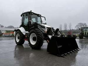 ENVÍO GRATUITO HIDROMEK HMK 102B Cargadora Retroexcavadora con Ruedas, Aprobada por EPA y CE, Cilindro Hidráulico Eaton, Motor Principal, Bomba, Caja de Cambios, PLC. - Product Image 5