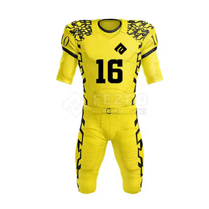 ชุดอเมริกันฟุตบอลผู้ชายราคาส่ง มีสินค้าในสต็อก รับออกแบบโลโก้ตามสั่ง ออกแบบชุดอเมริกันฟุตบอลของคุณเอง - Product Image 1