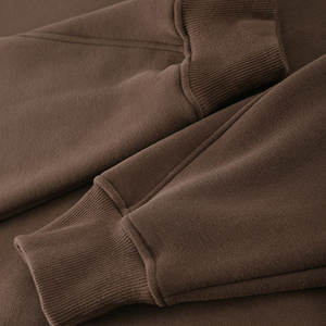 Sweat-shirts à capuche surdimensionnés en molleton de coton de haute qualité, fabricant, unisexe, hommes, sweat-shirt uni, poids lourd, logo personnalisé pour hommes - Product Image 3