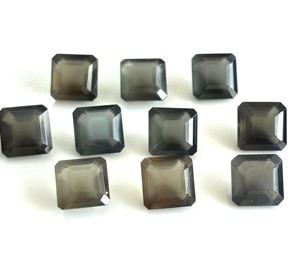 Pierre de lune grise naturelle de 10mm de qualité AAA-pierre précieuse en vrac pour la fabrication de bijoux - Product Image 1