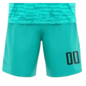 Conjunto de Camiseta de Fútbol Unisex Personalizada por Sublimación, 100% Poliéster Transpirable y Ecológico, Manga Corta, Cuello Redondo, Nombre del Equipo Personalizado - Product Image 5