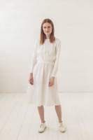 Nouvelle Tendance : Robe Longue Tricotée à Manches Longues, Coupe Droite, en Lin Respirant, Taille Ample, Douce, pour Femme Grande Taille, Idéale pour l'Été et les Tenues Décontractées