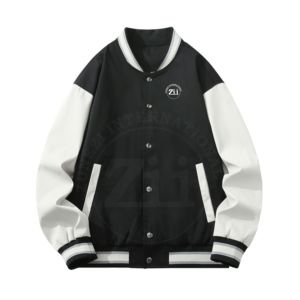 แจ็กเก็ตเบสบอลแขนยาวของผู้ชายเสื้อแจ็คเก็ตทีมเบสบอลมีขนาดพิเศษระบายอากาศได้ดีดีไซน์ใหม่ล่าสุด - Product Image 4