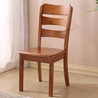 Chaise en bois massif nouveau design avec support de dossier pour salles à manger ou salons de luxe
