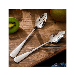 Stainless Steel <b>Grapefruit</b> <b>Spoon</b> For Home Hotels flatware <b>spoons</b> greatest quality Dessert Cutlery <b>Spoon</b> products - Product Image 1