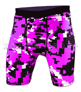 Pantalones Cortos de Compresión para Hombre, Color Personalizable, para Entrenamiento y Deportes - Product Image 4