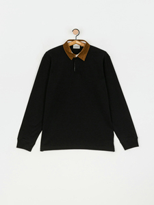 Sudadera de cuello polo desgastado de algodón 100% Premium para hombre-Estilo vintage con estampado en relieve de logotipo personalizado - Product Image 6