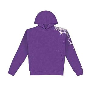 Survêtement délavé à l'acide unisexe personnalisé Sweats à capuche élégants pour les survêtements d'hiver pour hommes à la mode unique - Product Image 6