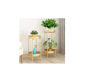 Jardinière en métal sophistiquée pour la décoration de maison et de jardin de qualité supérieure Caractéristiques Fretwork détaillé et finition lisse - Product Image 5