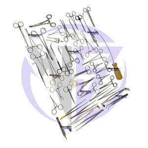 Juego de 56 Piezas de Instrumentos de Cirugía Vascular Integra, Acero Inoxidable Premium Wenquar, Herramientas Más Vendidas, Manual - Product Image 6