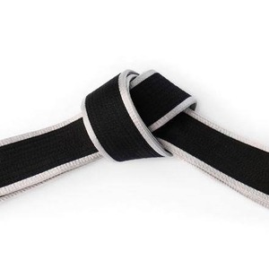 OEM Vente en gros Ceintures d'arts martiaux 100% coton Ceintures personnalisées à double enveloppe Judo Karaté Taekwondo BJJ Ceintures pour enfants Logo avant - Product Image 6