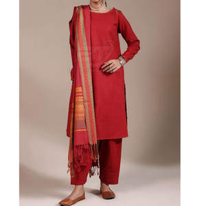 Conjunto de Vestido Tradicional para Mujer, Diseño Pakistaní, Traje de 3 Piezas, Colección de Invierno, Personalizado - Product Image 3